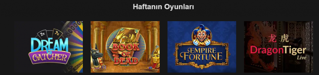 Haftanın Oyunları